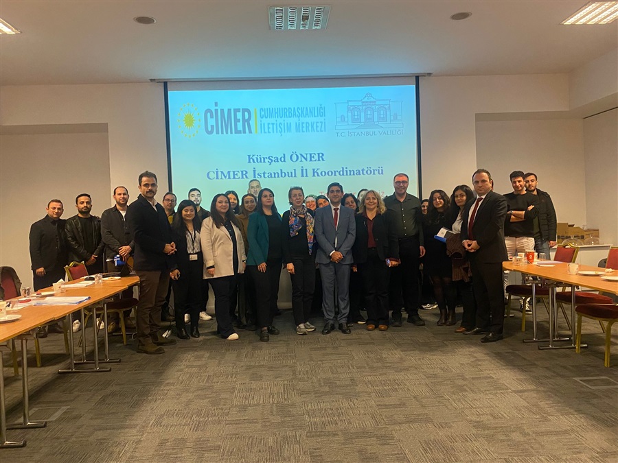 İL MÜDÜRLÜĞÜMÜZCE CİMER(CUMHURBAŞKANLIĞI İLETİŞİM MERKEZİ) PORTALI EĞİTİMİ DÜZENLENDİ
